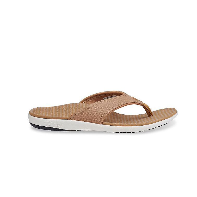 Dép sức khỏe nữ Spenco Canvas Tan