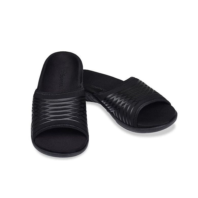 Dép sức khỏe nam Spenco Thrust Black
