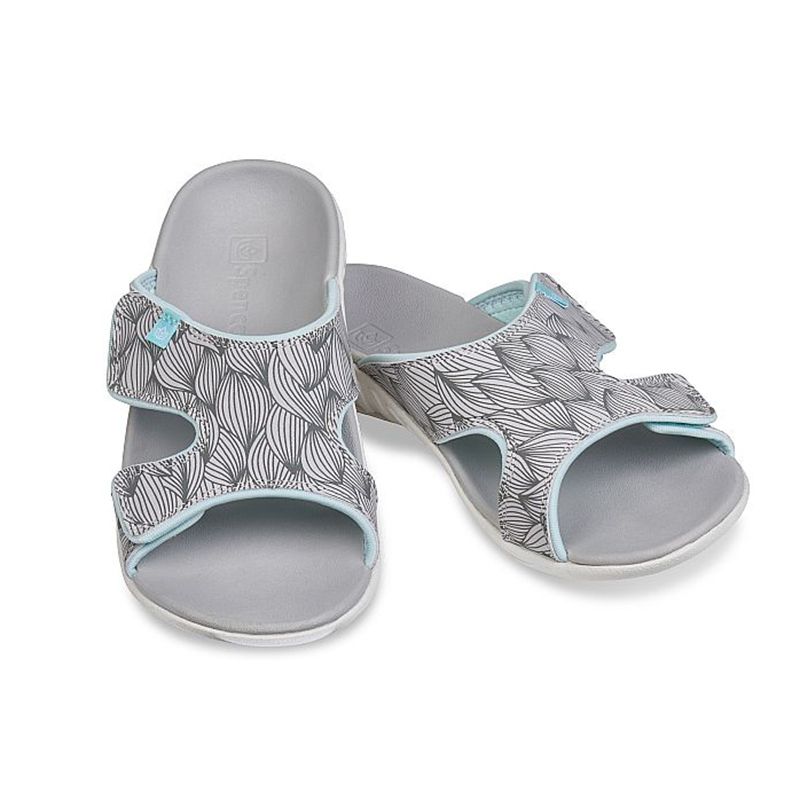 Dép quai ngang sức khỏe nữ Spenco Kholo Wave Grey