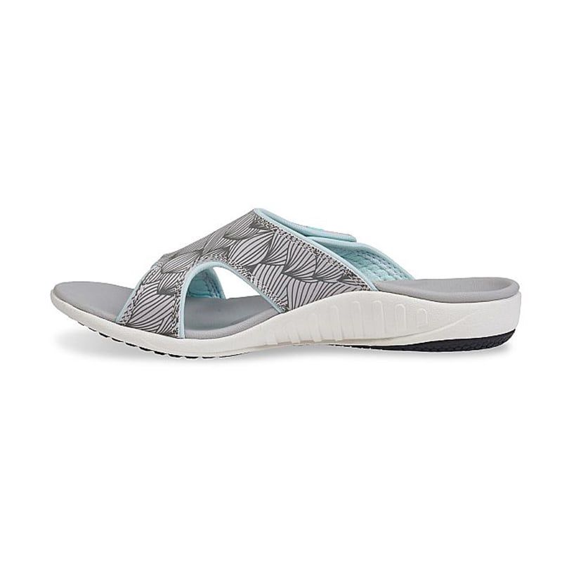 Dép quai ngang sức khỏe nữ Spenco Kholo Wave Grey