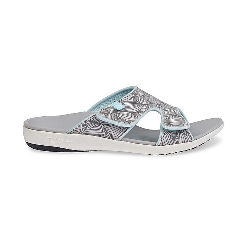Dép quai ngang sức khỏe nữ Spenco Kholo Wave Grey