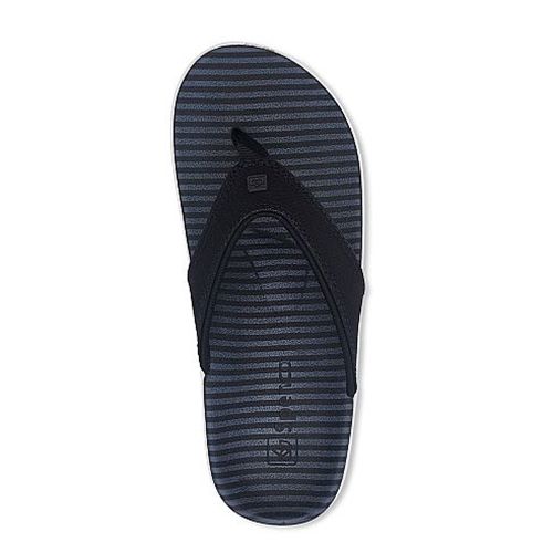 Dép sức khỏe nữ Spenco Canvas Black