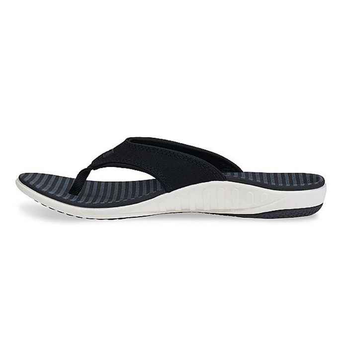 Dép sức khỏe nữ Spenco Canvas Black