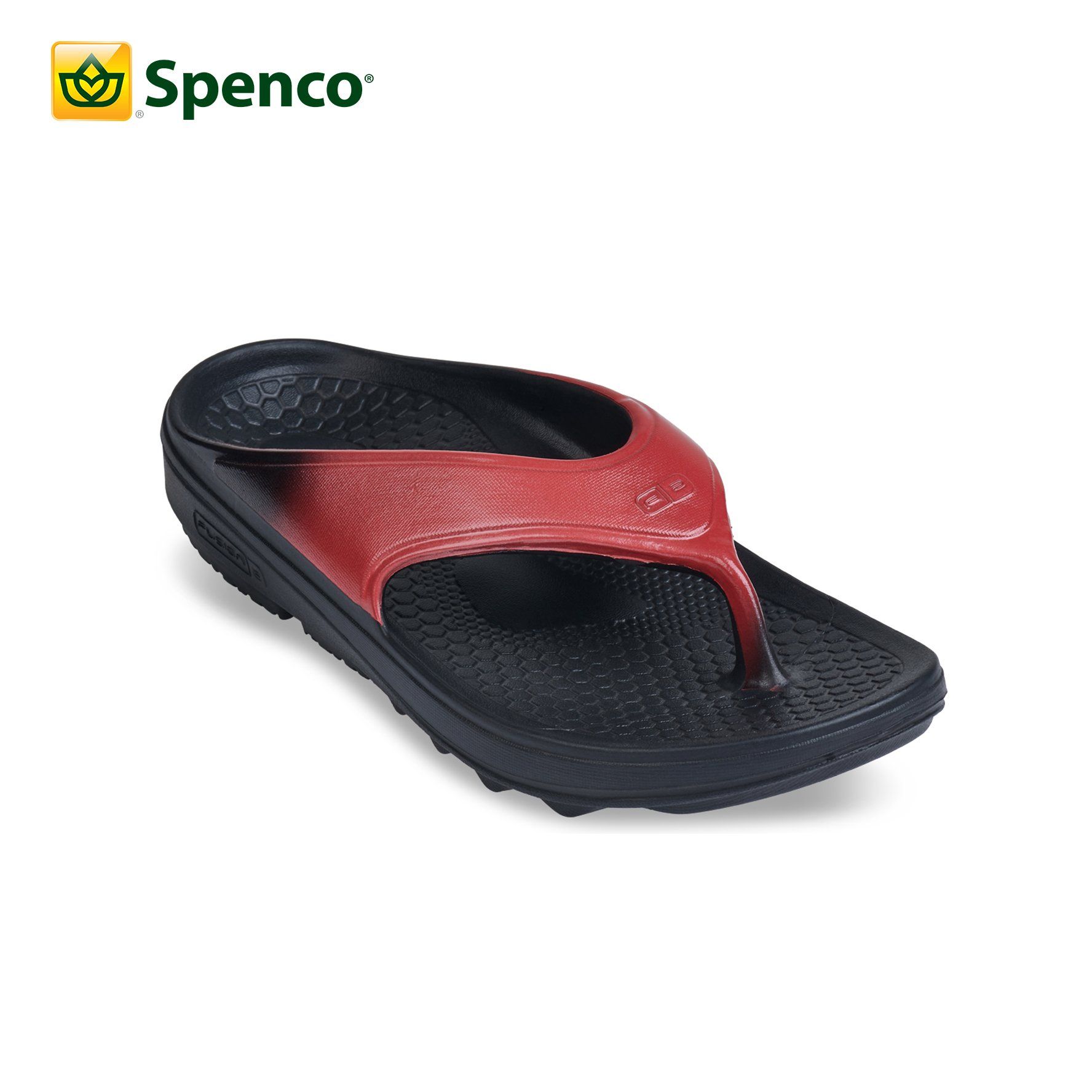 Dép sức khỏe nữ Spenco Fusion Fade Red
