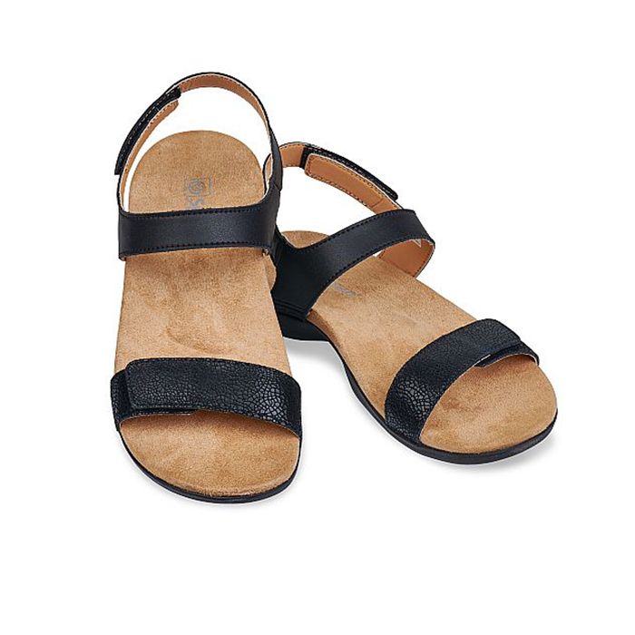 Sandal sức khỏe nữ Spenco Milan Black