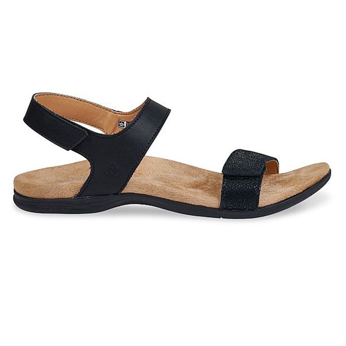 Sandal sức khỏe nữ Spenco Milan Black