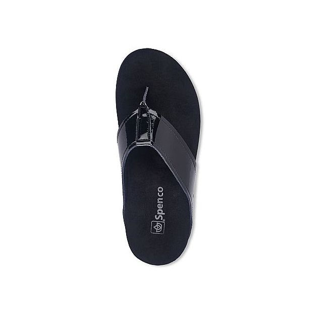 Dép sức khỏe nữ Spenco Hampton Black
