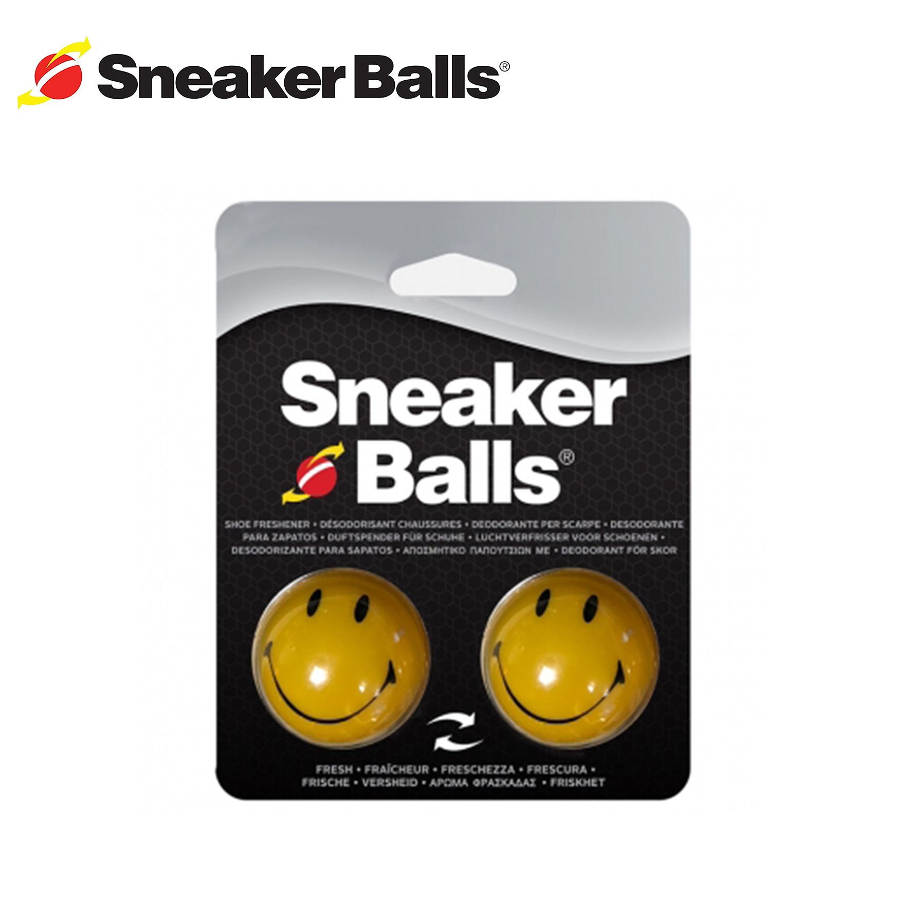 Bóng khử mùi giày, túi xách SneakerBall Smiley 1 Happy