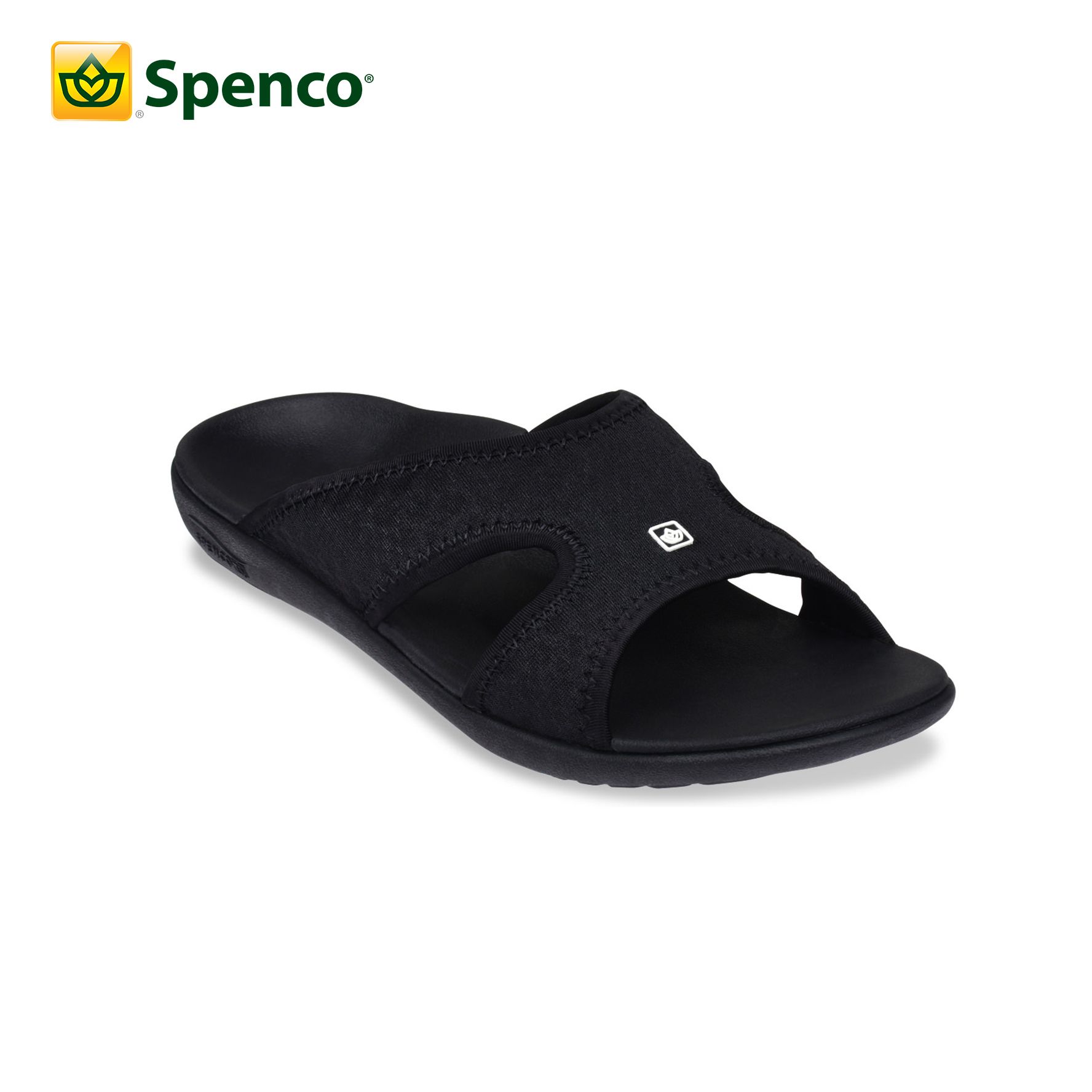 Dép sức khỏe nam Spenco Kholo Breeze Black