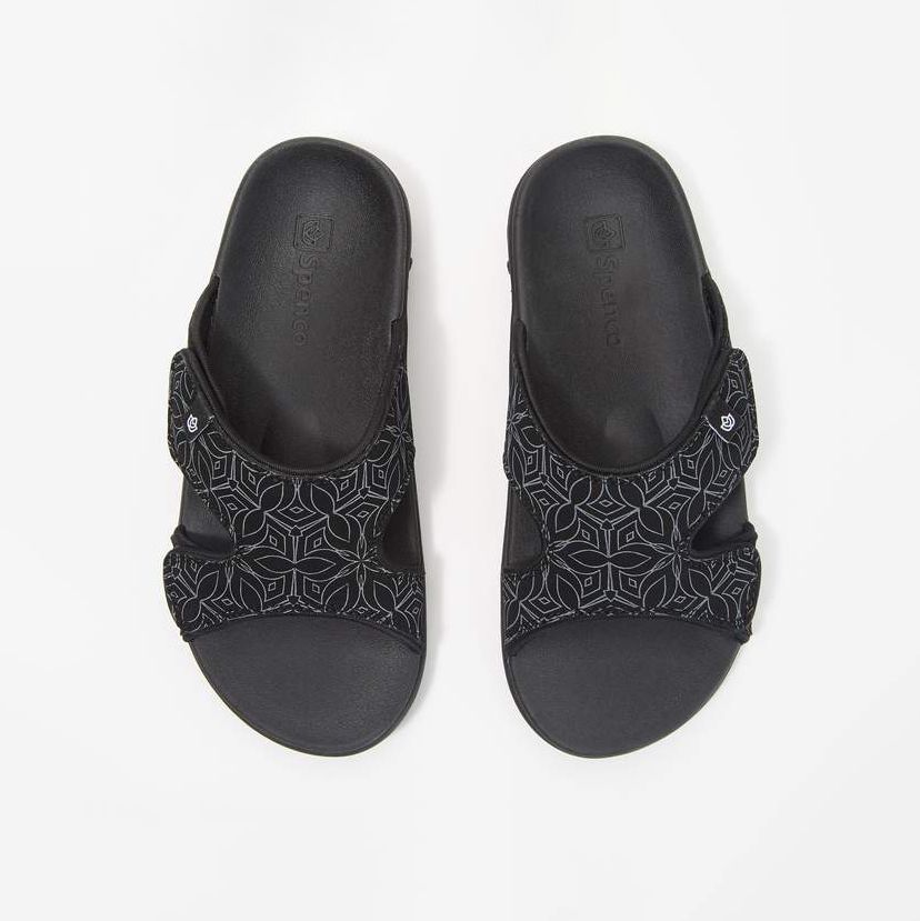 Dép sức khỏe nữ Spenco Kholo Boheme Black
