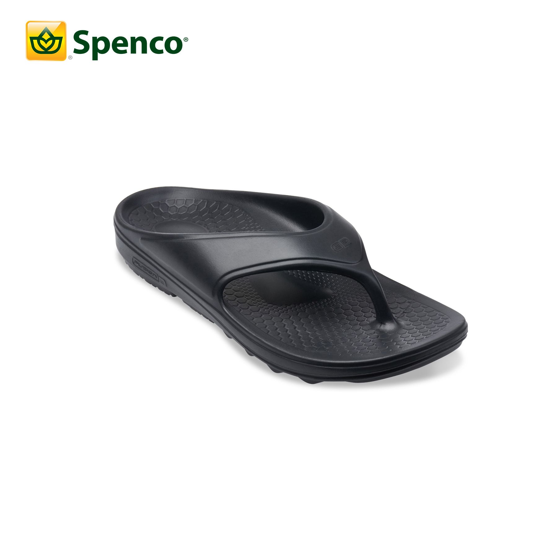 Dép sức khỏe nam Spenco Fusion II Black