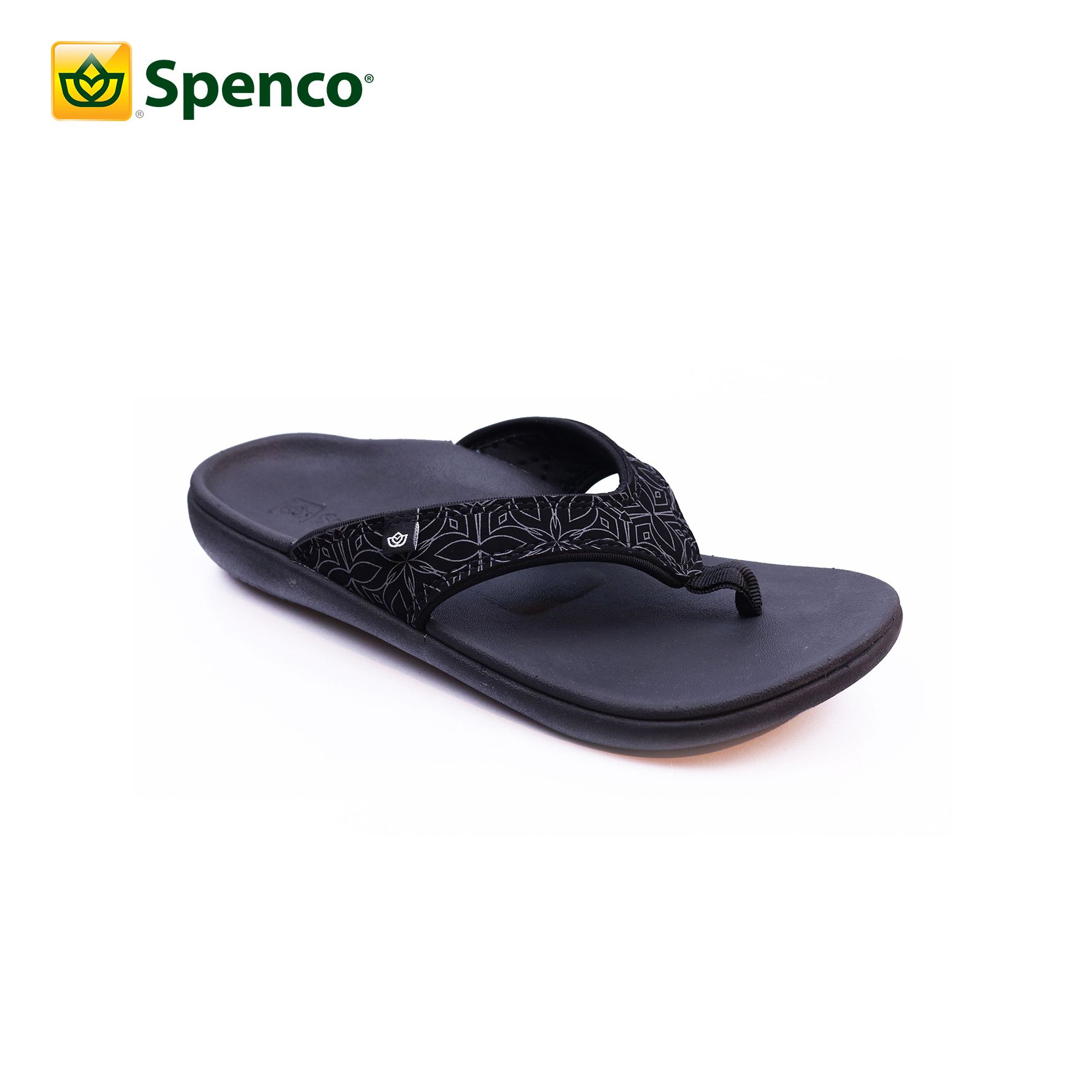 Dép sức khỏe nữ Spenco Yumi Boheme Black