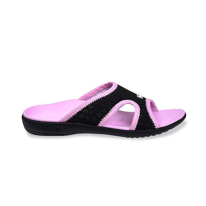 Dép sức khỏe nữ Spenco Kholo Breeze Black/Pink
