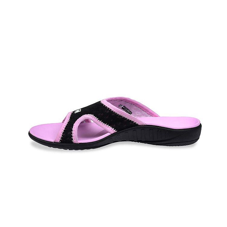 Dép sức khỏe nữ Spenco Kholo Breeze Black/Pink