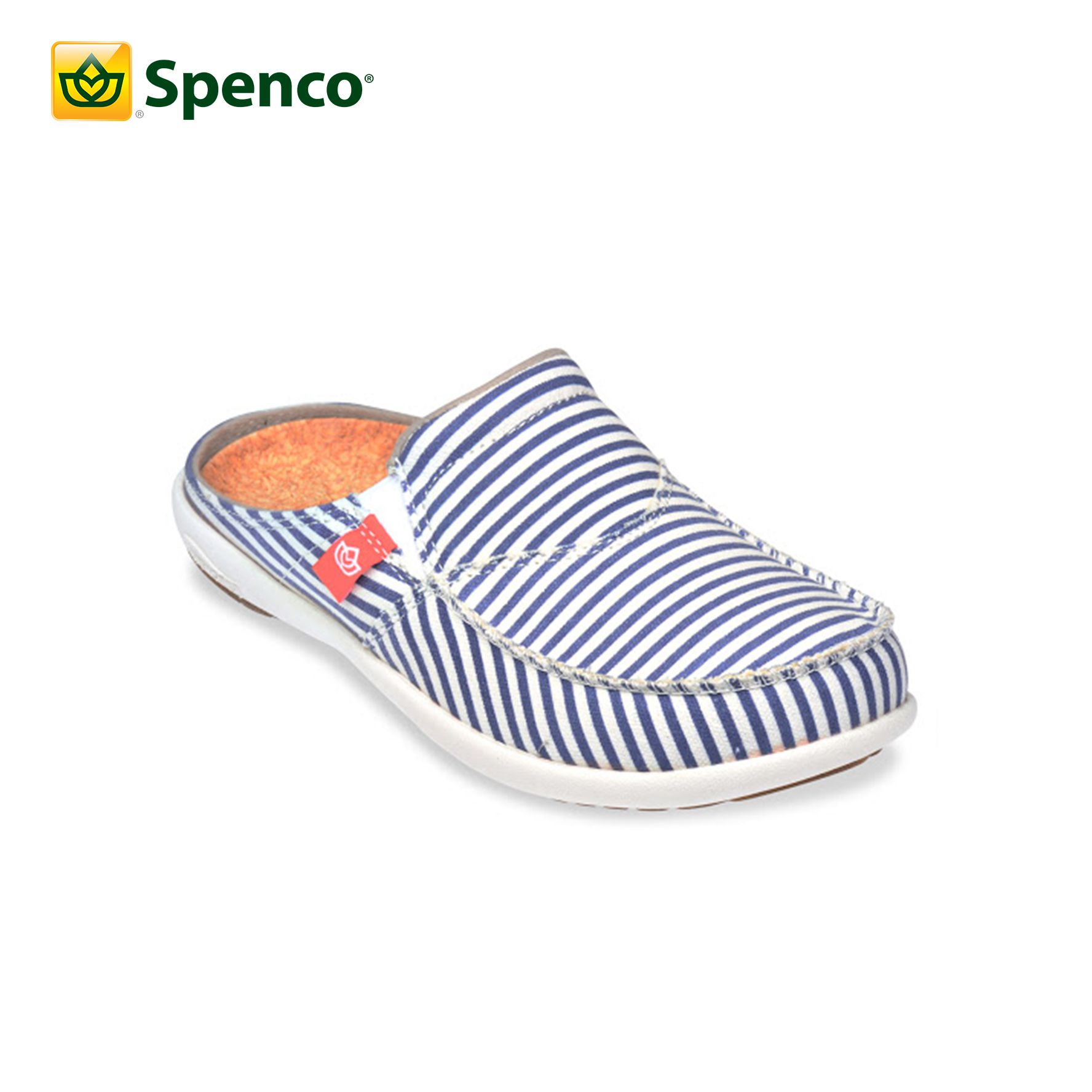 Giày sức khỏe nữ Spenco Siesta Sọc Navy