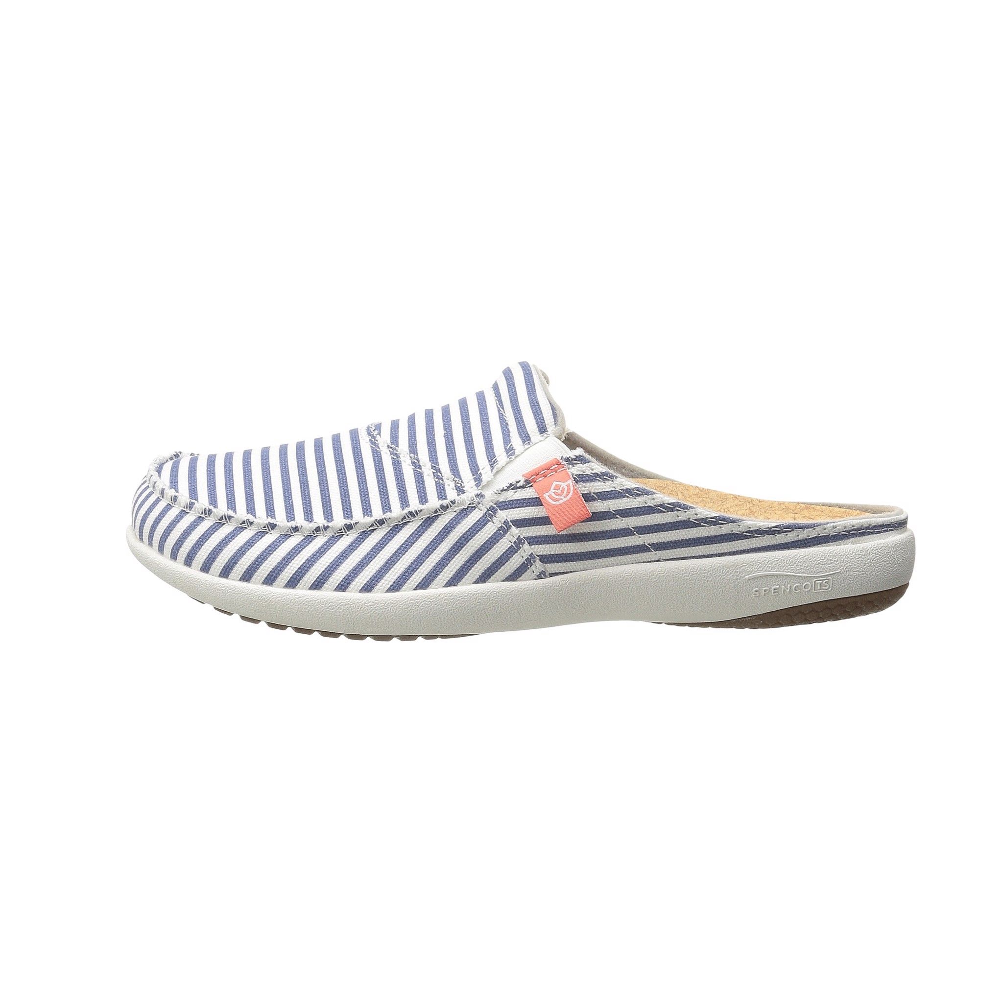 Giày sức khỏe nữ Spenco Siesta Sọc Navy