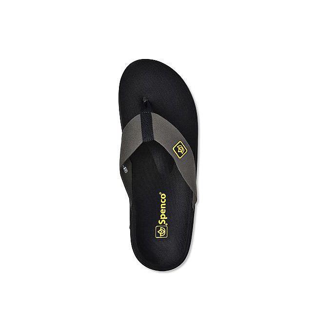 Dép sức khỏe nam Spenco Pure Black