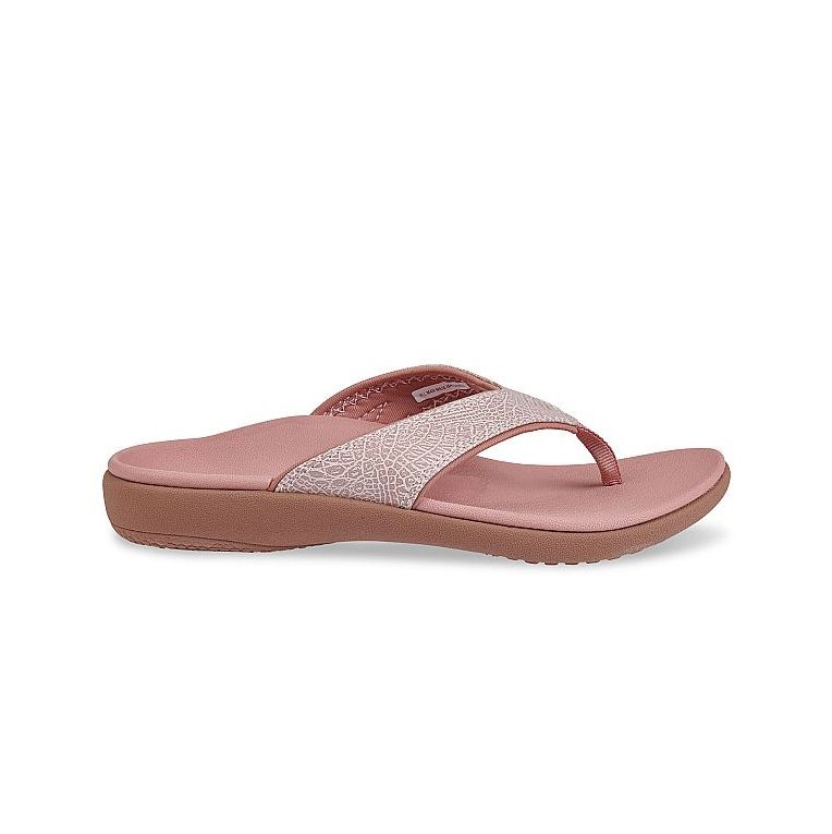 Dép sức khỏe nữ Spenco Yumi Croco Mauve
