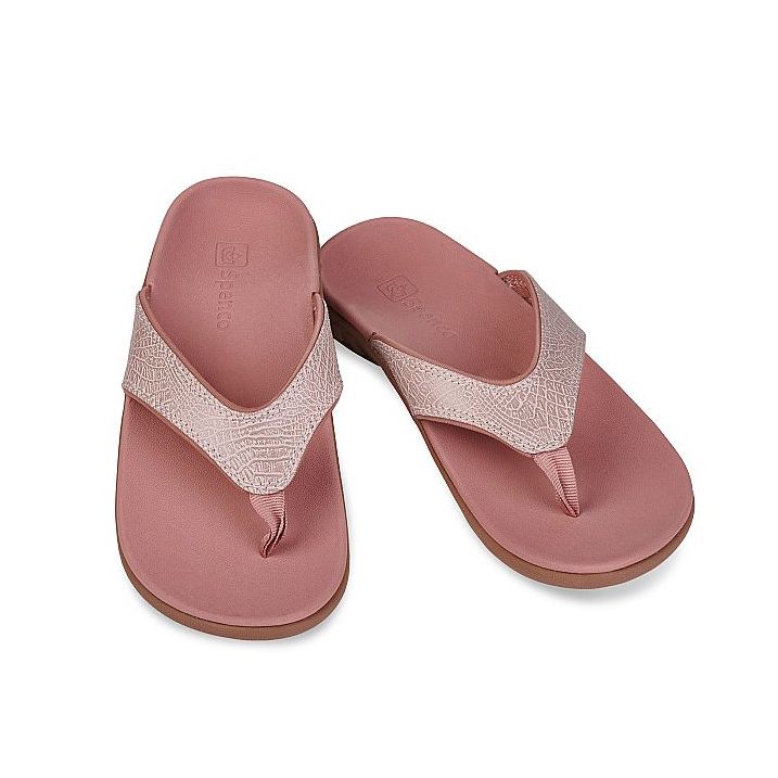 Dép sức khỏe nữ Spenco Yumi Croco Mauve