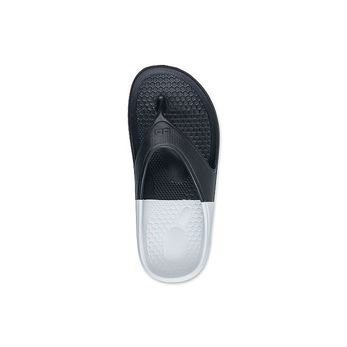 Dép sức khỏe nữ Spenco Fusion Black/White