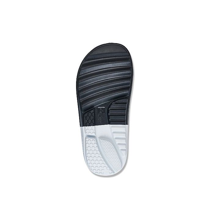 Dép sức khỏe nữ Spenco Fusion Black/White