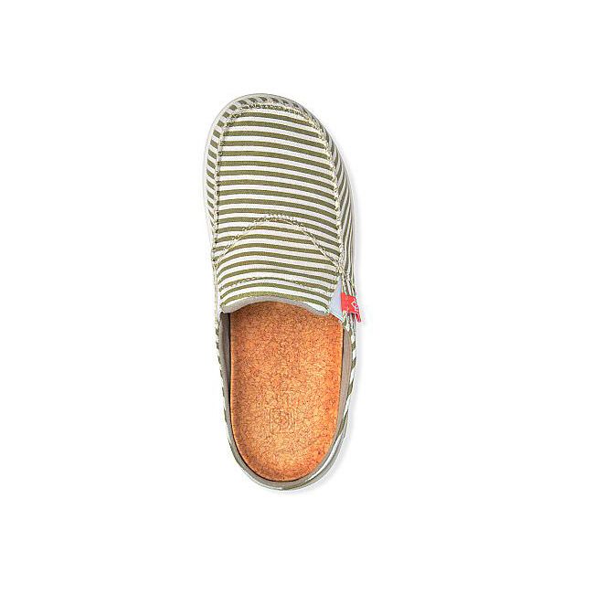 Giày sức khỏe nữ Spenco Siesta Sọc Khaki