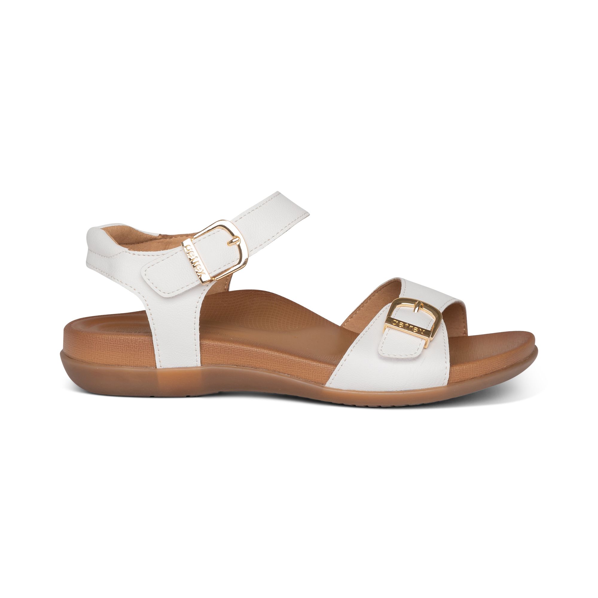 Sandal sức khỏe nữ Aetrex Carrie White