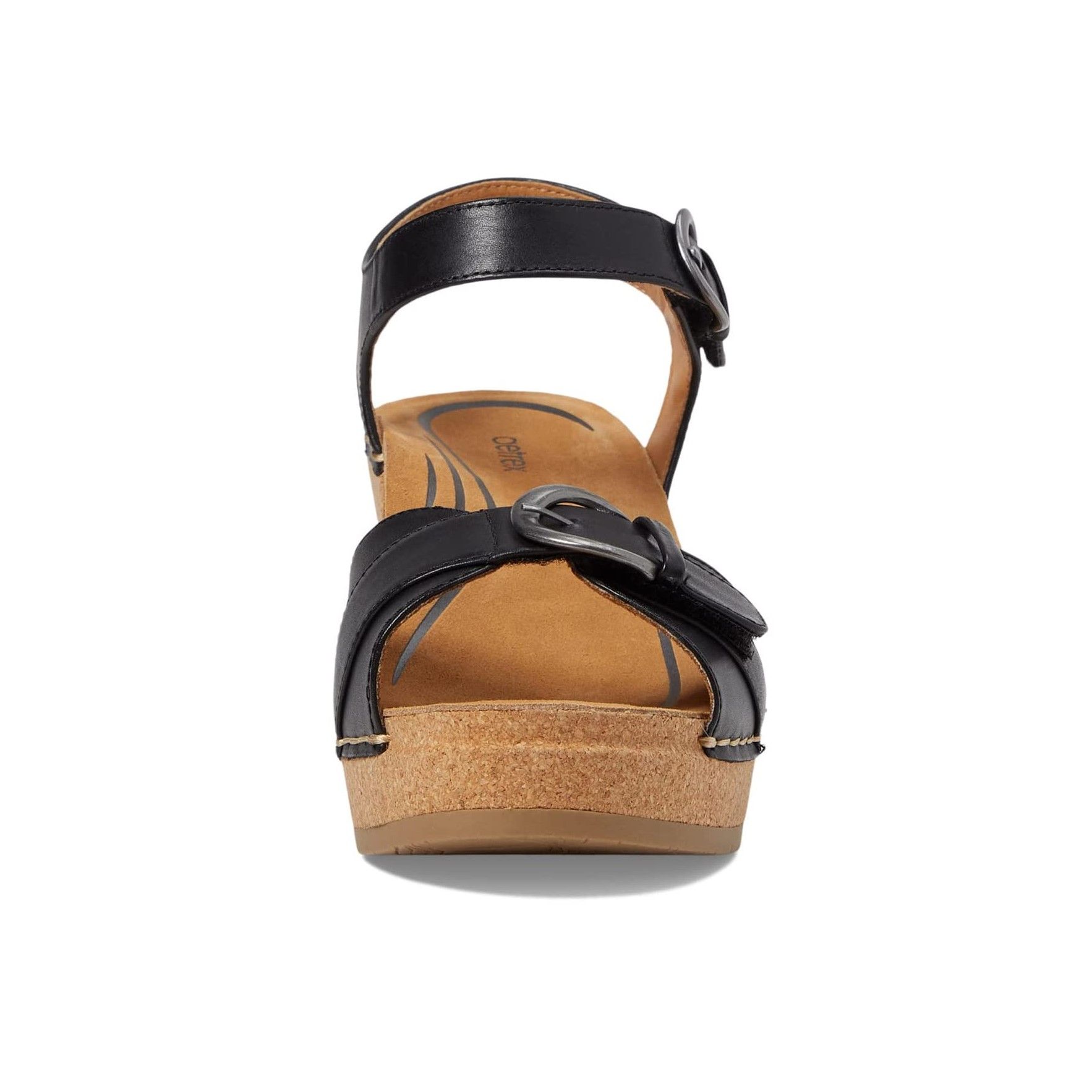  Giày sandal cao gót sức khỏe nữ Aetrex Tory Black 