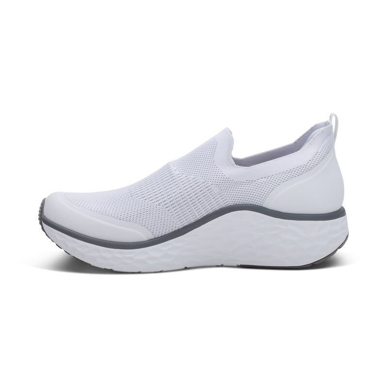 Giày thể thao sức khỏe nam Aetrex Dash White