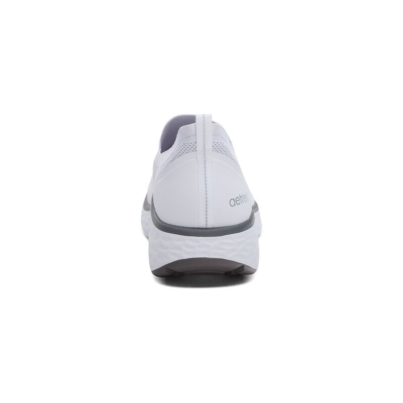 Giày thể thao sức khỏe nam Aetrex Dash White