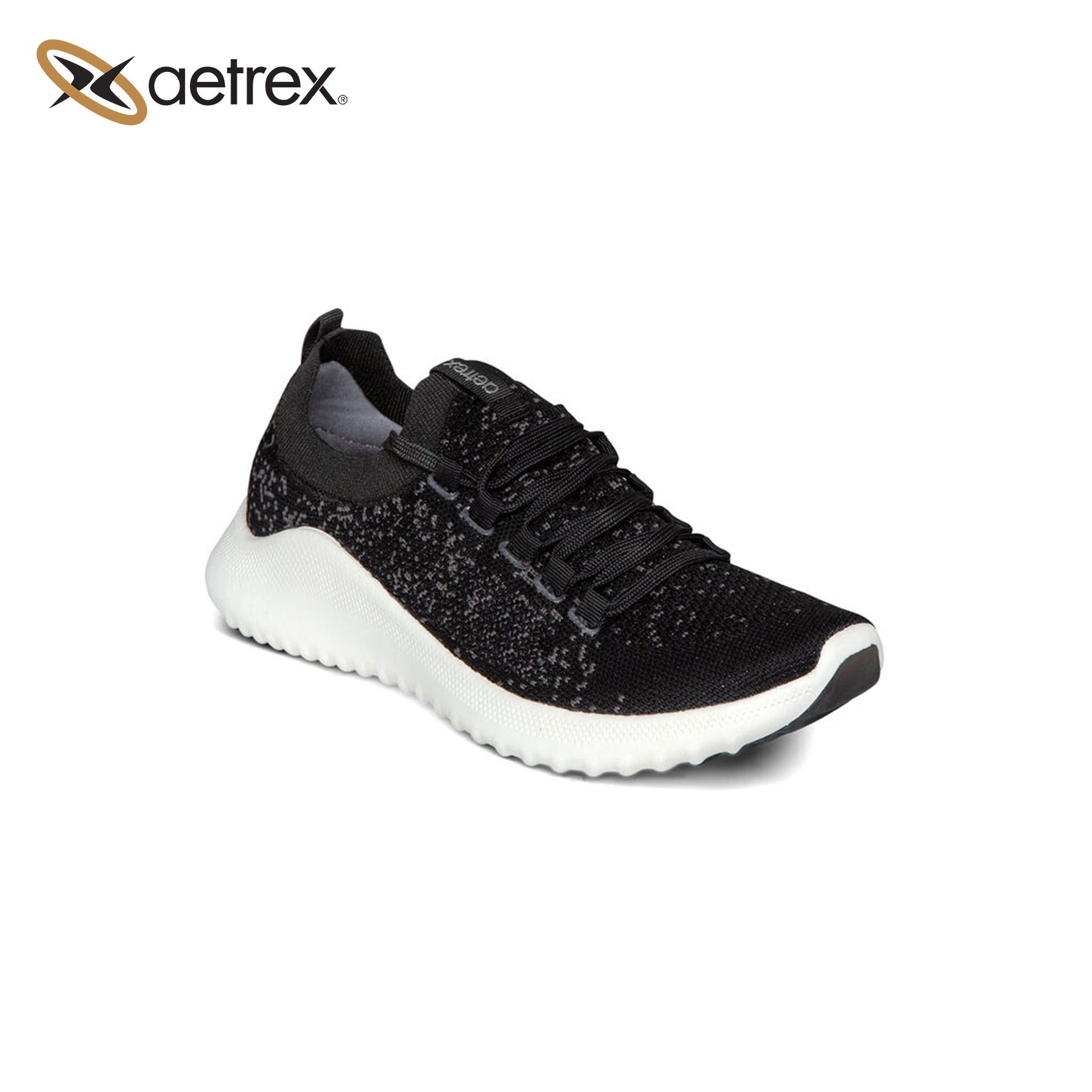 Giày sức khỏe nữ Aetrex Carly Black