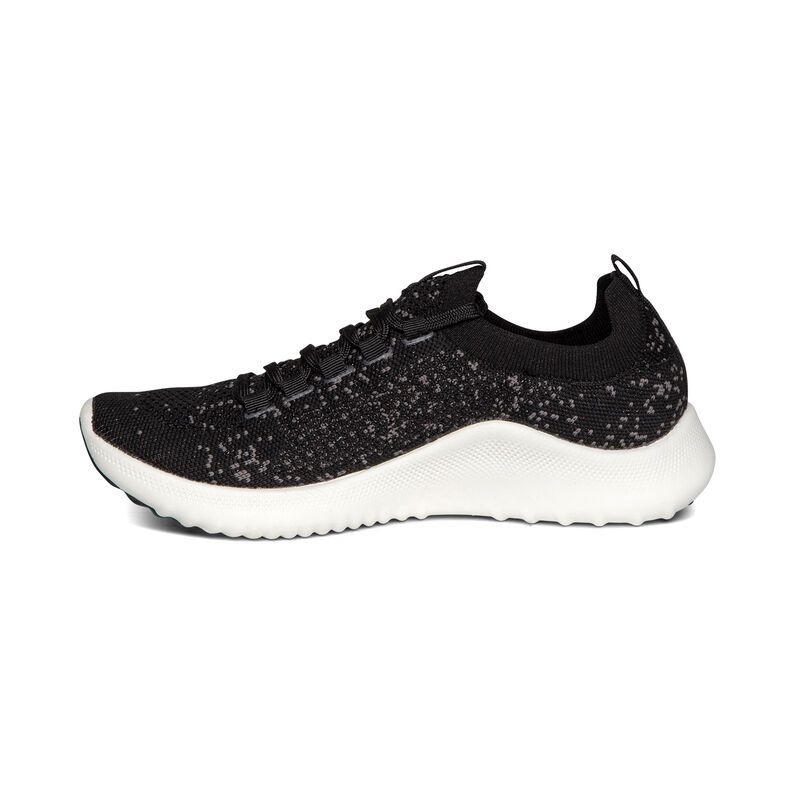Giày sức khỏe nữ Aetrex Carly Black