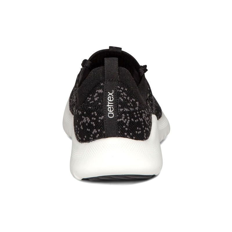 Giày sức khỏe nữ Aetrex Carly Black