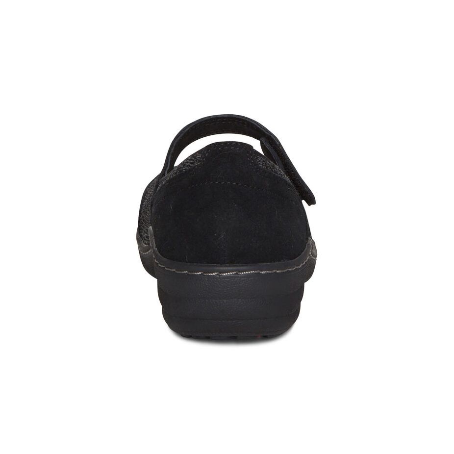 Giày sức khỏe nữ Aetrex Mina Black