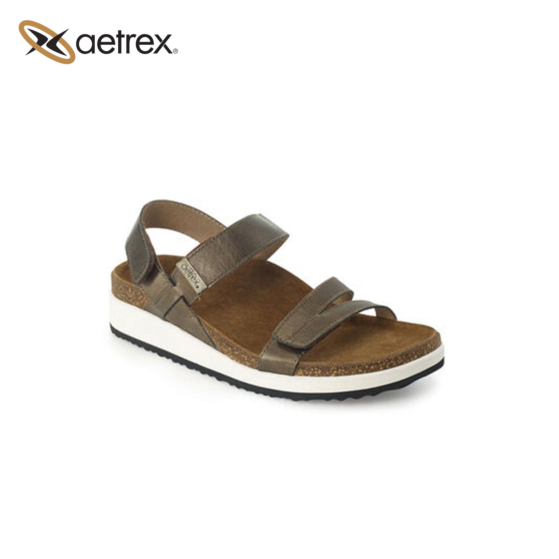 Sandal sức khỏe nữ Aetrex Bethany Bronze
