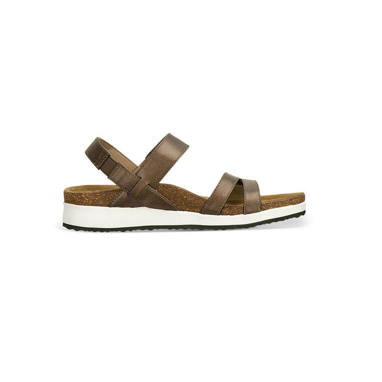 Sandal sức khỏe nữ Aetrex Bethany Bronze