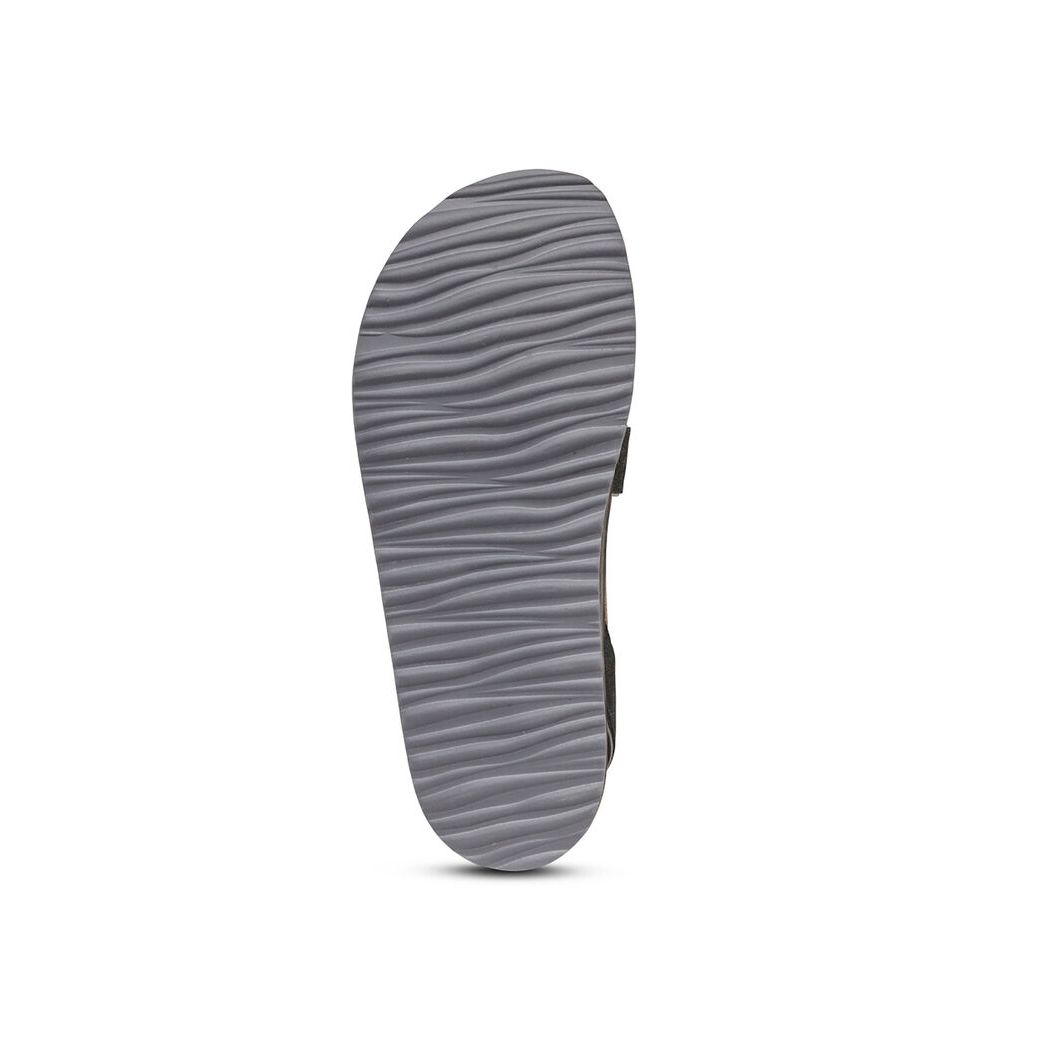 Sandal sức khỏe nữ Aetrex Camila Strap Black