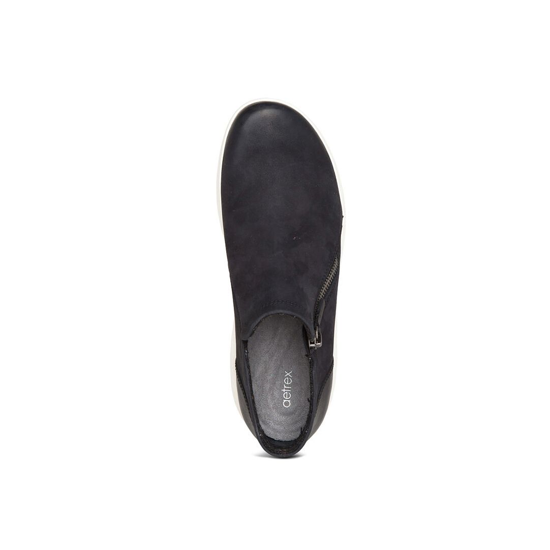 Giày sức khỏe nữ Aetrex Serena Black