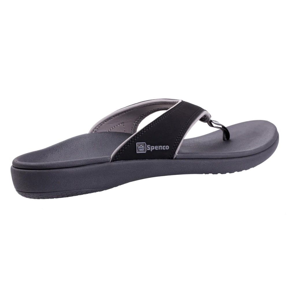 Dép xỏ ngón sức khỏe nam Spenco Yumi Black