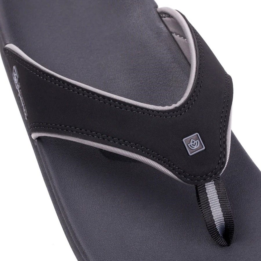 Dép xỏ ngón sức khỏe nam Spenco Yumi Black