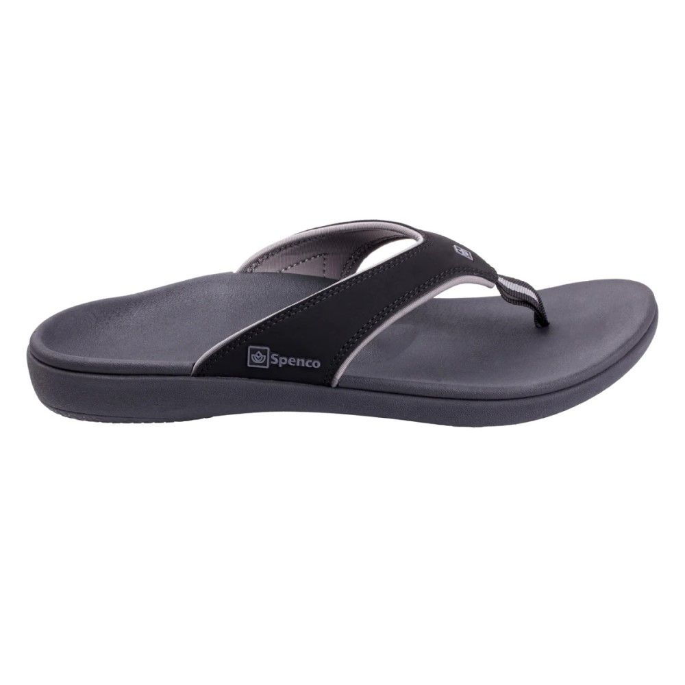 Dép xỏ ngón sức khỏe nam Spenco Yumi Black