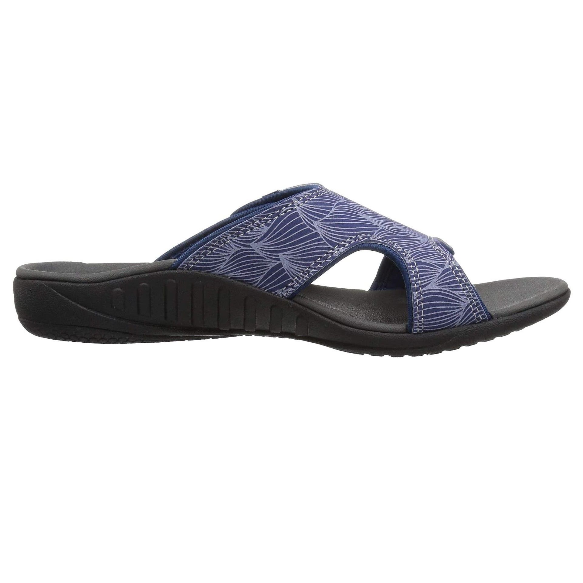 Dép quai ngang sức khỏe nữ Spenco Kholo Wave Navy