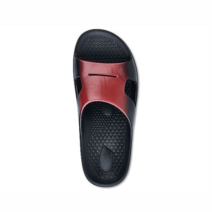 Dép sức khỏe nam Spenco Fusion Fade Slide Red