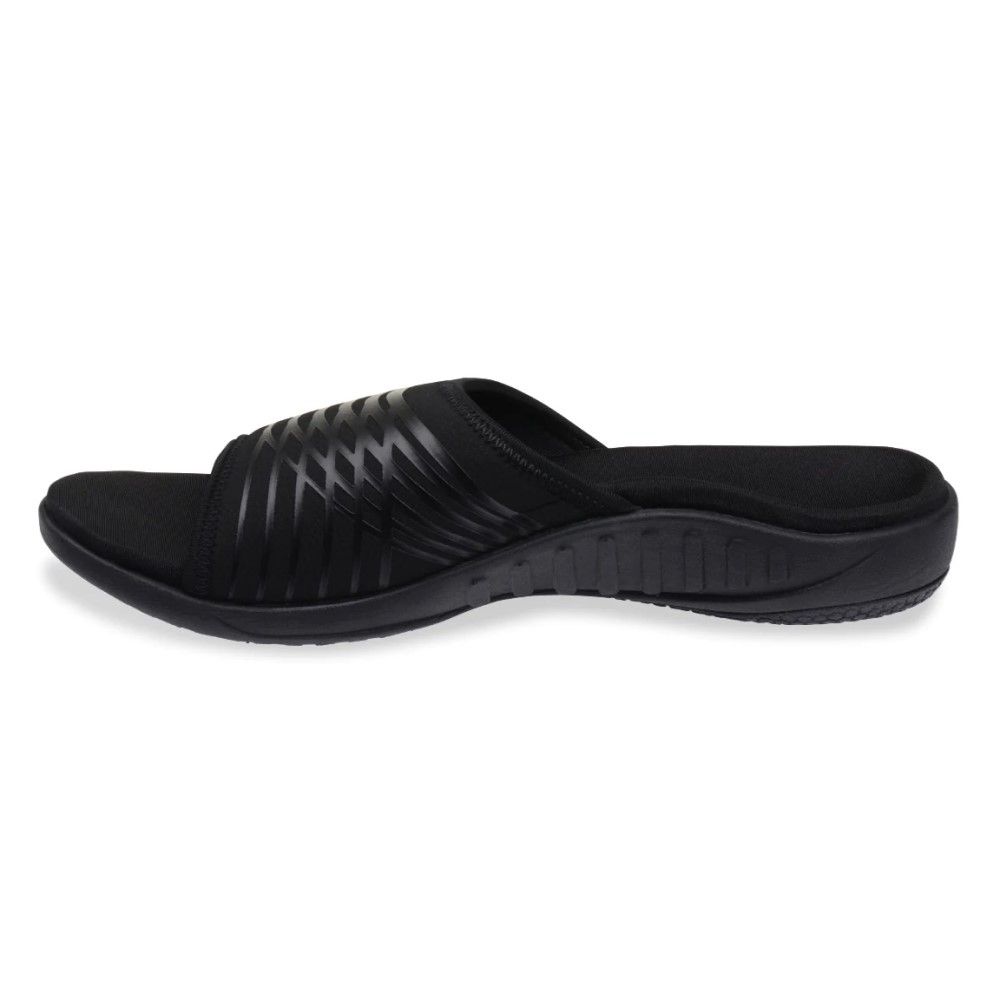 Dép quai ngang sức khỏe nam Spenco Thrust Black