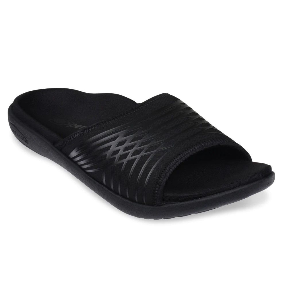 Dép quai ngang sức khỏe nam Spenco Thrust Black