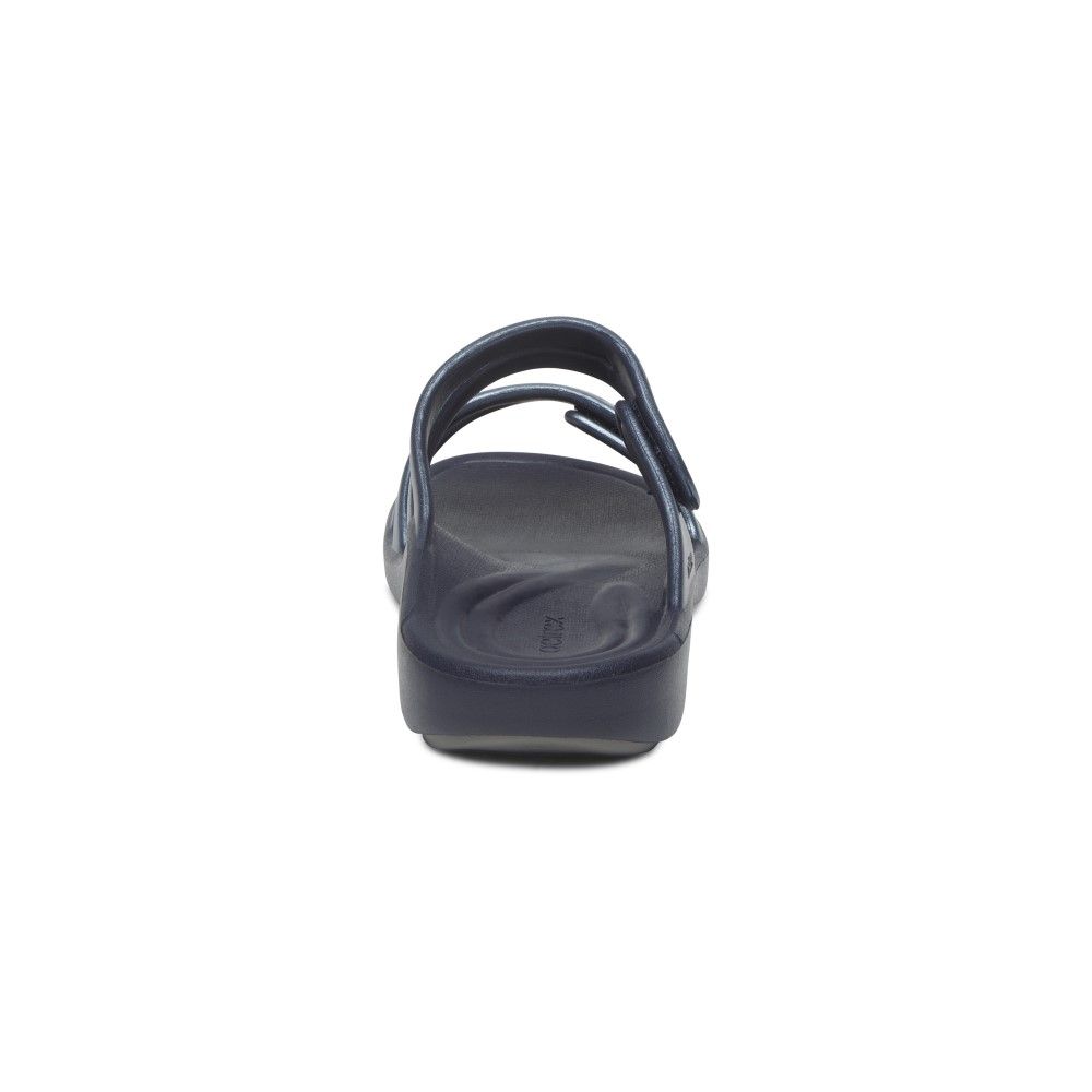 Dép quai ngang sức khoẻ nữ Aetrex Janey Sport Navy