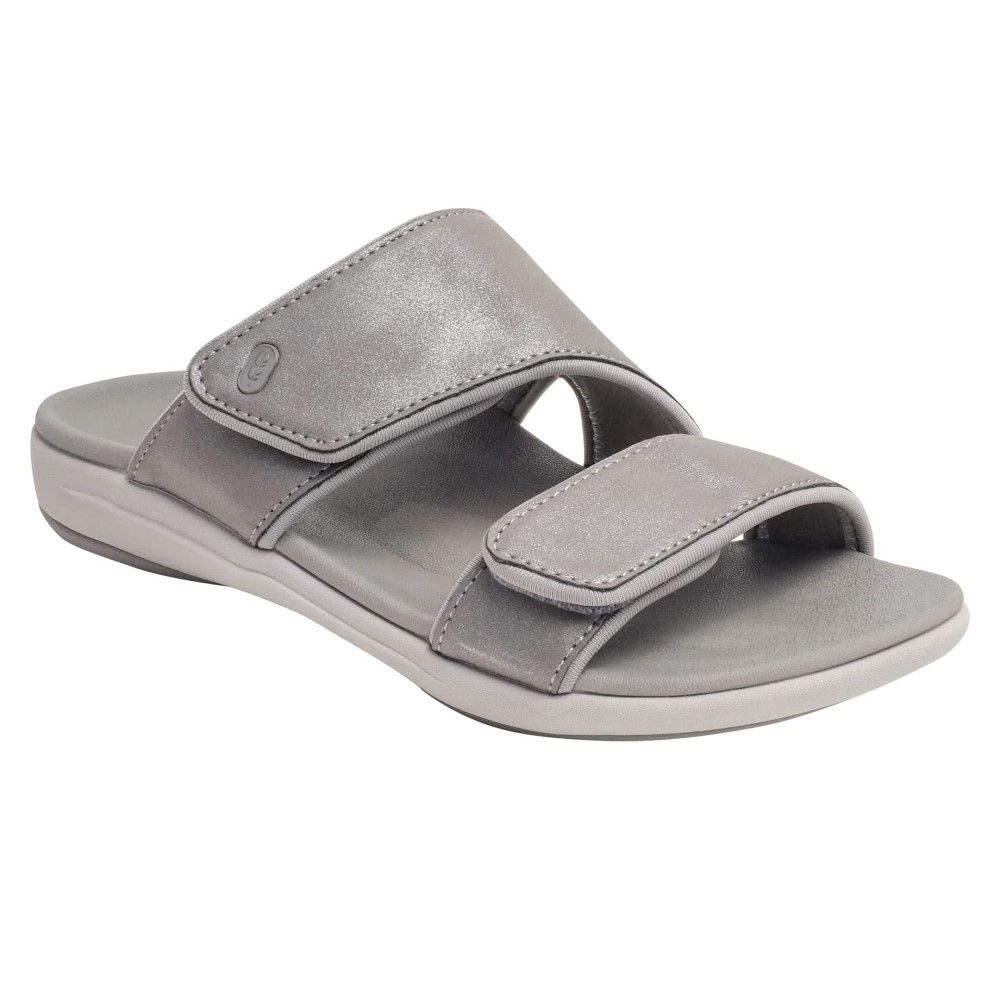 Dép quai ngang sức khỏe nữ Revitalign Kholo Nuevo Grey