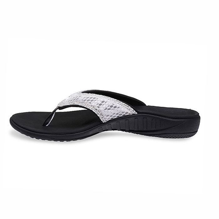 Dép sức khỏe nữ Spenco Yumi Breeze Black/Silver
