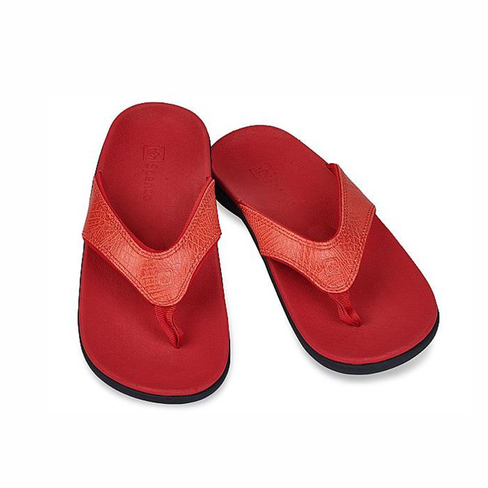 Dép sức khỏe nữ Spenco Yumi Croco Red