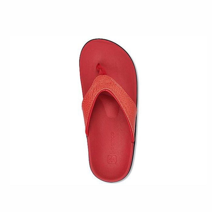 Dép sức khỏe nữ Spenco Yumi Croco Red